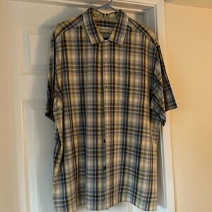 Tommy Bahama original fit short, sleeved, button-down, casual shirt